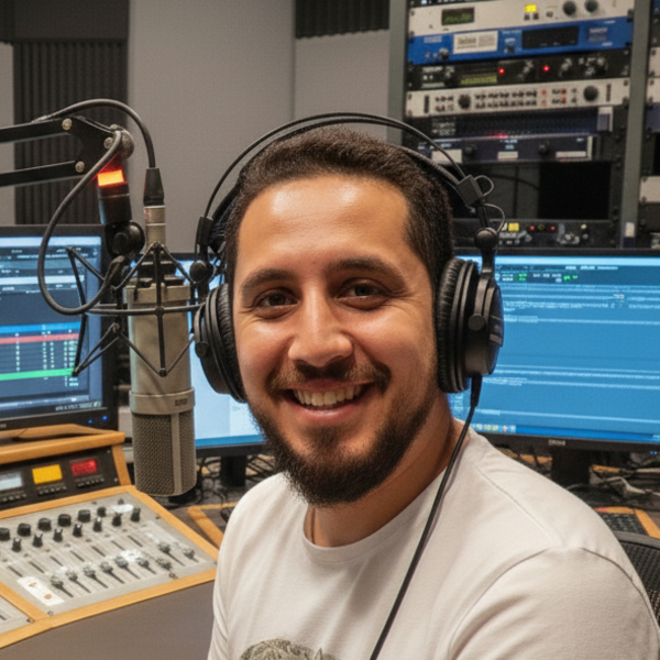 Lionel - profesor de creación de podcasts - 