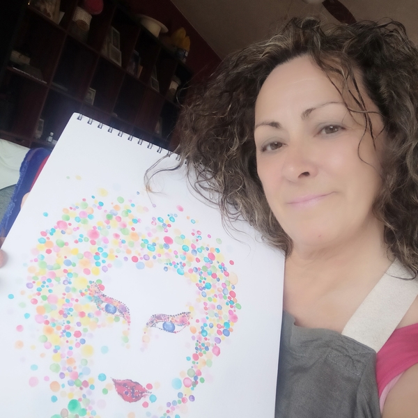 Rosa - profesor de artes plásticas - Vinebre
