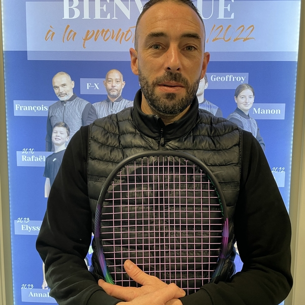 David - Prof de tennis - Lansargues