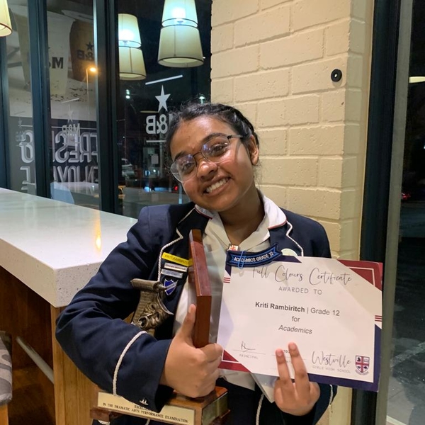 Kriti - English tutor - Westville
