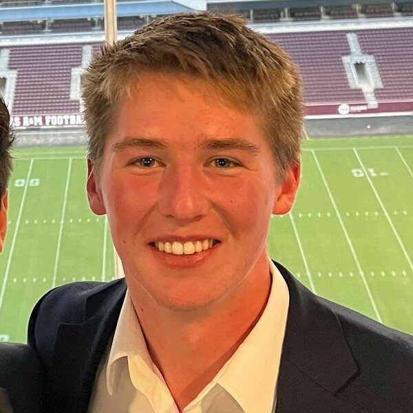 Edward College Station, Currently enrolled Sophomore at Texas A&M