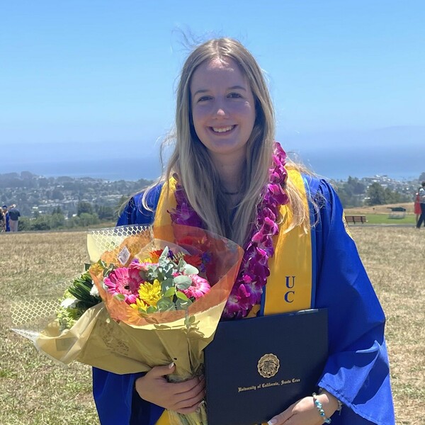 Lauren Santa Cruz Graduated from the University of California