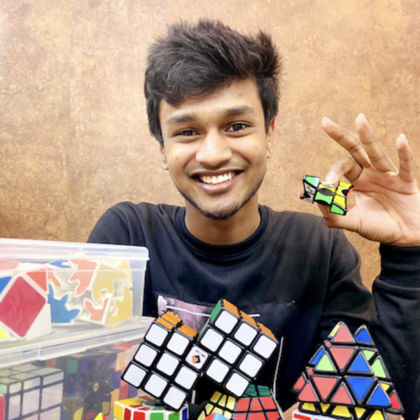 Tremendous opportunity to meet the world': Rubik's Cube champ