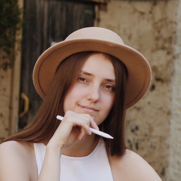 Anastasiia Hobart, Ukrainian Artist and Visual Designer, now located in Hobart, Tasmania