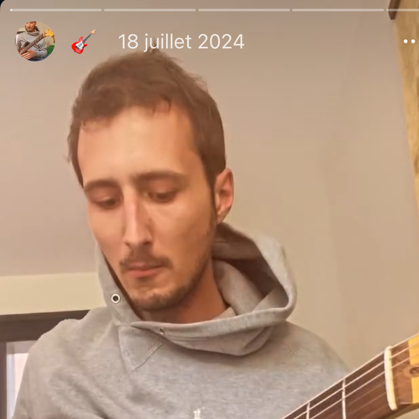 Paul - Prof de guitare - Angers