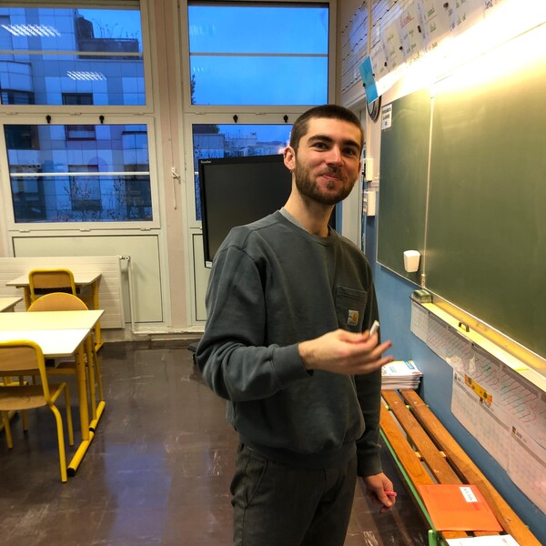 Edouard - Prof de maths - Poussan