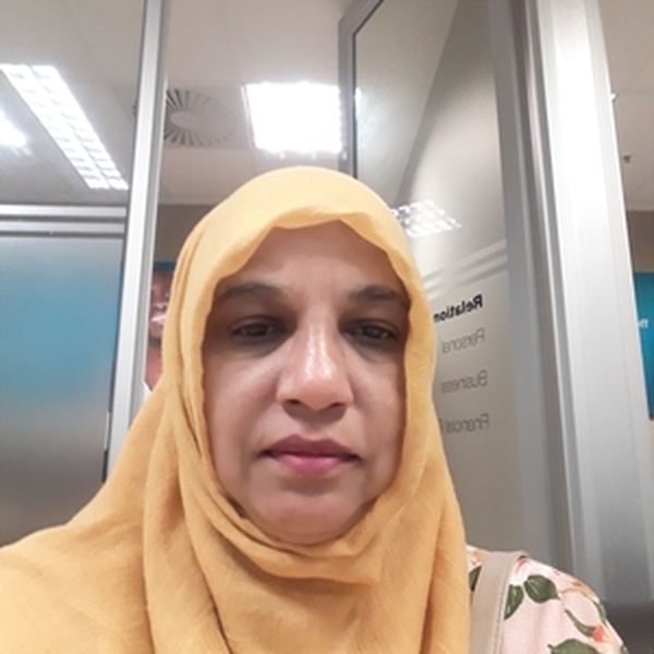 Fawzia - English reading tutor - Durban