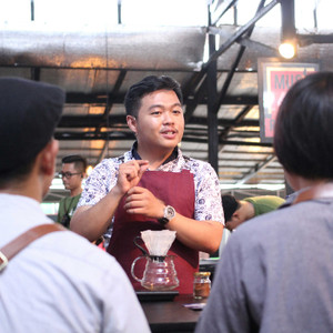 Ismud - Guru barista - Yogyakarta