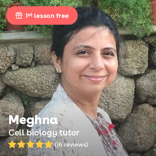 Meghna P. - University professor with 20 years of experience in life-sciences, now interested in teaching online.