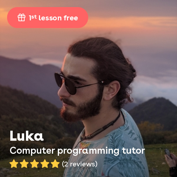 Luka P. - I can teach science subjects (chemistry Mathematics Biology Physics). I am an experienced tutor