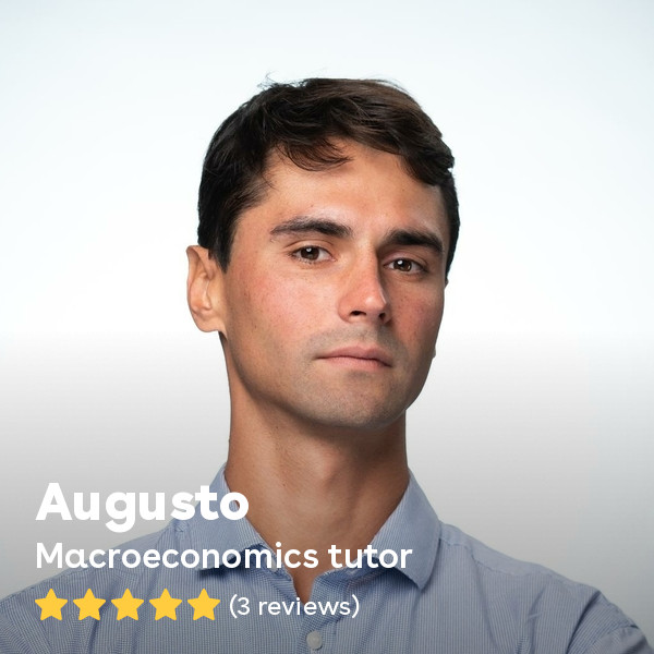 Augusto G. - Macroeconomic theory and Econometrics professor at Pomona College. Experienced in classical long-run and keynesian short-run macro models.