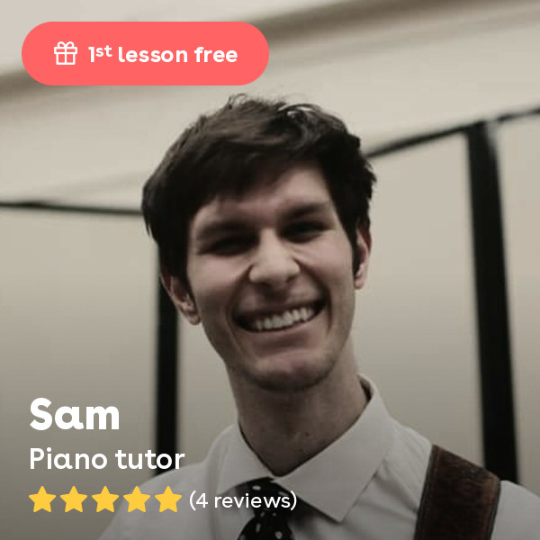 Sam S. - Piano & Keyboard Lessons for beginners. Master's Degree in Music from USC, Bachelor's Degree in Jazz Studies from San Jose State University. All styles. Also teaching Music Theory and Improvisation.