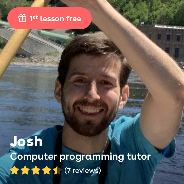 Josh V. - Master the Art of Python Programming with Personalized Lessons from a Seasoned Tutor! All skill levels