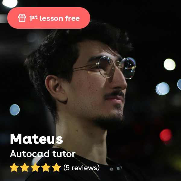 Mateus A. - Professional Product Designer Specializing in Parametric CAD, Teaching Fusion 360 with Practical Lessons Focused on Parametric Design