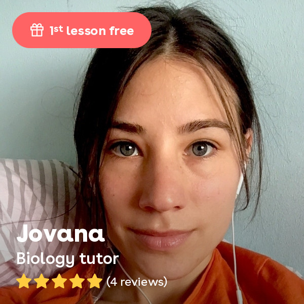 Jovana D. - Specialist of Ecology from Montenegro teaches biology with deeper understanding and dedication