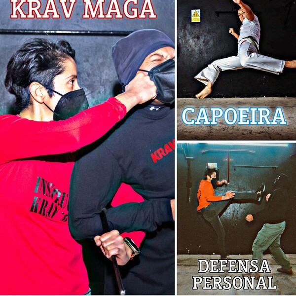 Profesora de KRAV MAGÁ Defensa Personal y Capoeira. Para niños, adolescentes y adultos. Online o a Domicilio.