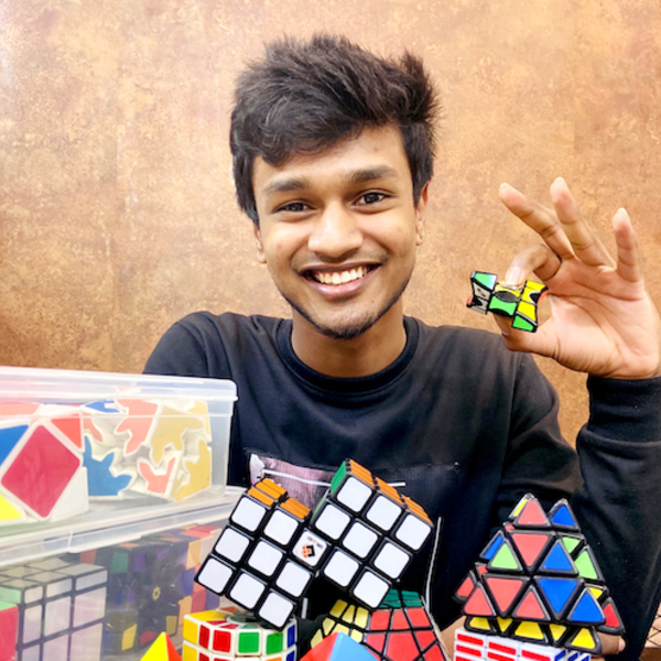 Learn Rubik's Cube from a speed-cuber who can solve it under 15 seconds in the easiest fun method with personalised attention and training until you learn the full cube.