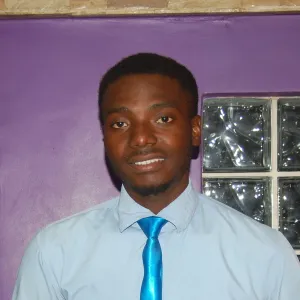 Christopher Ashima - Basic computer teacher - Kano