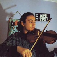 Estudiante violinista del básico del conservatorio de la U. Nacional enseña clases de solfeo, Gramática y violín para principiantes.