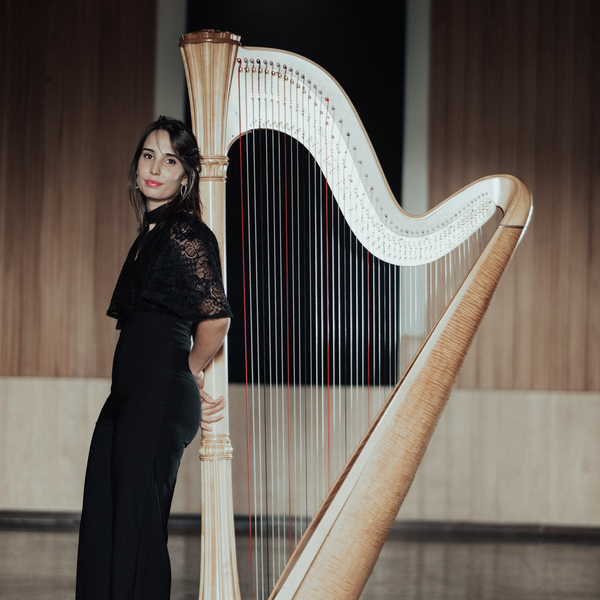 Professional harpist, graduated from UFMG and master's degree from MHL (Germany), with 15 years of experience. Online harp lessons and presences in BH and region