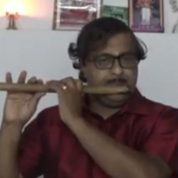 CARNATIC FLUTE, vidwan teaches for all level from basics to advanced ( vidwath level ), with high level gamakas which is the heart of carnatic music..