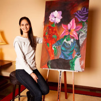 Graduated artist and teacher, looking forward to help you bring the artist that breathes within you! :)