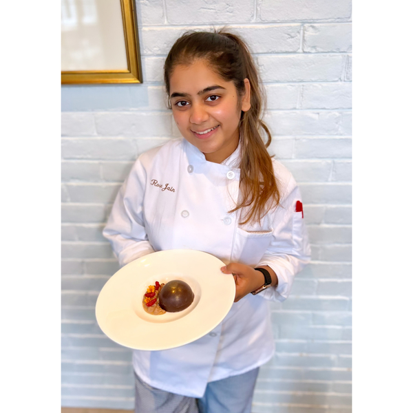 A graduate from the Institute of hotel Management, pusa road, bew delhi  Associates in Baking and pastry from the Culinary Institute Of America