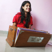 Cleared 6 exams of classical music(singing) and cleared 3 exams of harmonium.