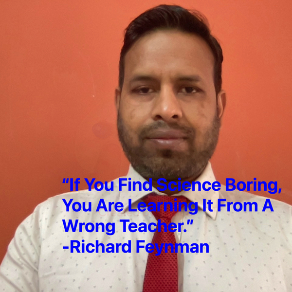 I teach physics for IIT and NEET aspirants online and offline. I also teach physics and mathematics upto class 12.