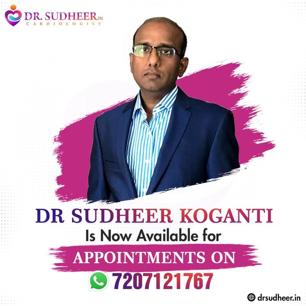 Best Interventional Cardiologist In Hyderabad | Dr. Sudheer Koganti| Coronary Artery Disease Treatment
