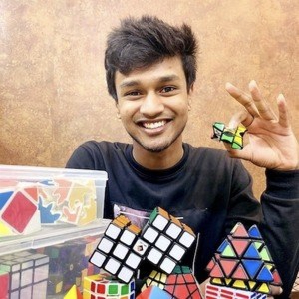 A fellow Cuber who can help you solve any cube in the world and teach you in the easiest, fun method with personalised attention and training.