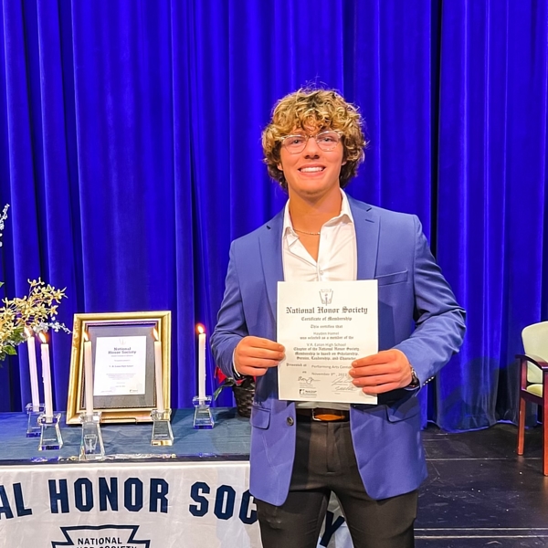 National Honors Society student, top 15% of high school class. I am a junior in high school.