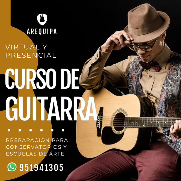 Piano y guitarra (acústica y eléctrica) clases en la ciudad de Arequipa