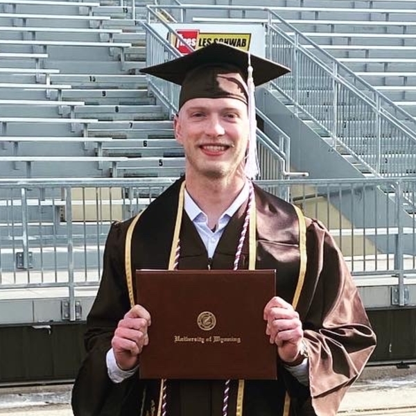 Graduate from the University of Wyoming with a Bachelor's Degree in Criminal Justice and a minor in Psychology