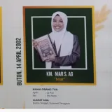 Niar - Guru mengaji - Kecamatan Mawasangka Tengah