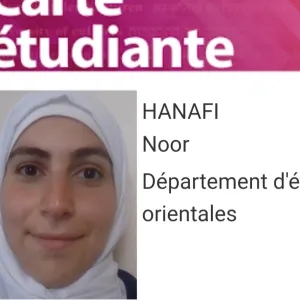 Noor - Prof d'arabe - Chatou