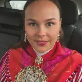 Anne Karine -  samiske språklærer - Kautokeino