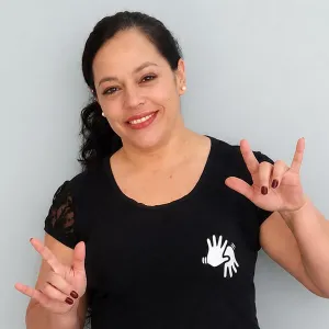 Ariane - Prof de língua gestual portuguesa - Sorocaba
