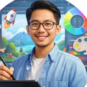 AZIZ - Guru menggambar - Tegal
