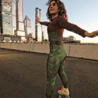 NYC based. Professional artistic figure skater with years of training. Competed in freestyle and dance. Trained in Australia and South America. Born in Ecuador, Spanish heritage. Trained in CrossFit, 