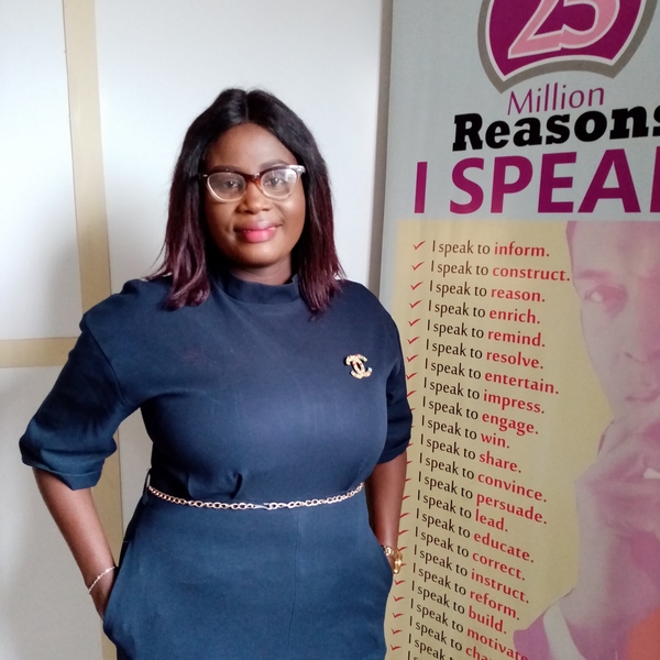 Speech and Presentation Mentor facilitating speech classes for all levels in Lagos City.